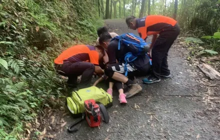 台南大凍山枯木砸中2女童頭部、姊姊昏迷　山友接力揹下山送醫