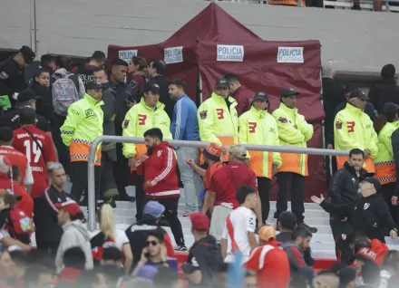 阿根廷足球賽驚傳意外！球迷自看台上墜落當場死亡