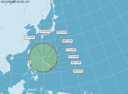 3號颱「谷超」最快生成時間曝！今高溫37度　2地區恐降大雨