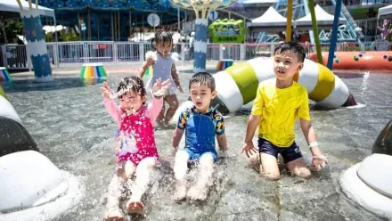 暑趣玩/兒童新樂園「小小水樂園」限定開放　暑假延長營業至21點