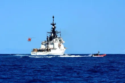 美證巡防艦穿越台灣海峽　陸海警局回應了！稱全程跟監警戒