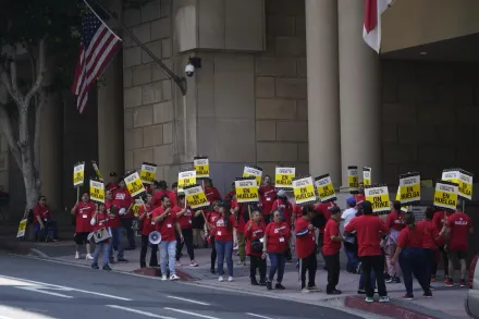 近年規模最大！數千名洛杉磯飯店從業員大罷工　訴求「改善薪酬待遇」