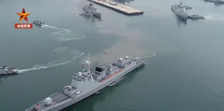 中俄聯合軍演日本海展開　解放軍陣容曝！052D驅逐艦領航「5艦齊發」