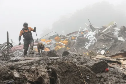 韓國暴雨累計44死　1軍人協助搜救遭沖走下落不明
