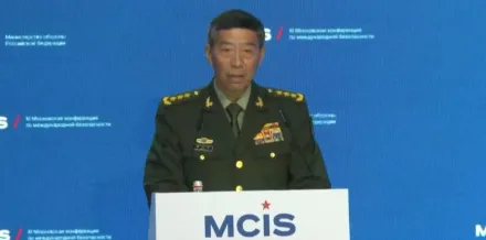 陸防長出席莫斯科安全會議　再提台灣問題「以台制華必將失敗」