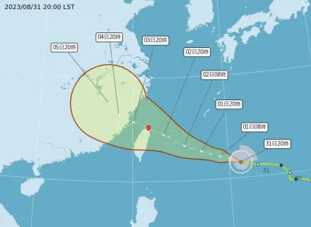 襲北部機率逼近70％！海葵颱風經過「這區域」如吃大補丸　估週末威力達最強