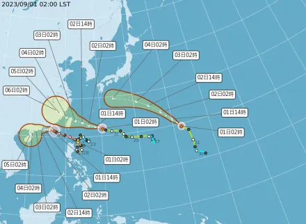 海葵「颱風中心恐穿台」！專家警示暴風圈2日晚觸陸地　周末影響最大