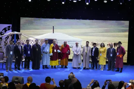 教宗方濟各首訪蒙古與10宗教領袖對談　向各國政府喊話教會「絕無政治目的」
