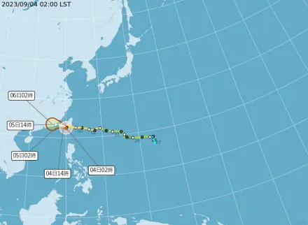 海葵颱風/雙北、宜蘭上班風雨明顯！專家：外圍環流正掃入　影響時程曝光