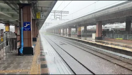 海葵颱風/豪大雨不斷！台鐵花蓮台東及南迴線上午持續停駛