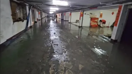 影/車庫成水庫！ 彰化埔心地下室慘淹到小腿　2台抽水機漏夜搶救
