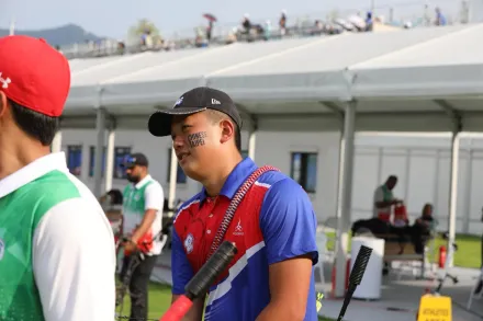 杭州亞運/第一次站上亞運靶場「射出資格賽第二」　張正韋：笑容壓不住