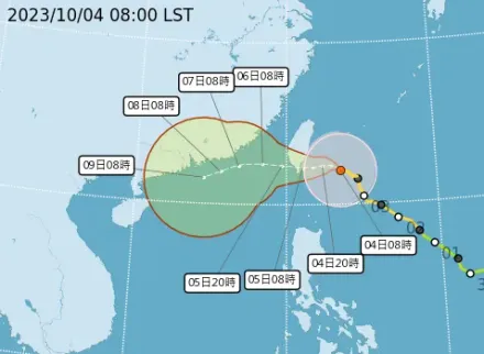 小犬颱風/暴風圈放慢了！半個台灣被籠罩　今明2天風雨最強