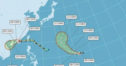 日本氣象廳預測「布拉萬」將成強烈颱風　最新路徑出爐