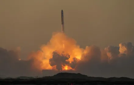 影/SpaceX「星艦」火箭二度升空！8分鐘後失敗告終　NASA署長讚：再接再厲