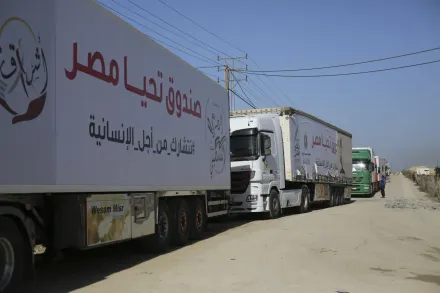 以巴開戰/137輛物資卡車進入加薩　拜登透露停火期間「有機會延長」