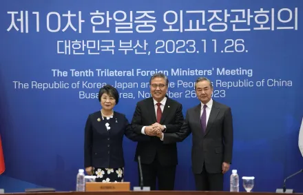 中日韓外長會共識將召開領導人會議　王毅：推動「中日韓+X」合作項目