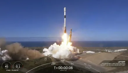 影/清晰度大勝北韓！由SpaceX自研火箭搭載　南韓首顆軍事偵察衛星順利入軌