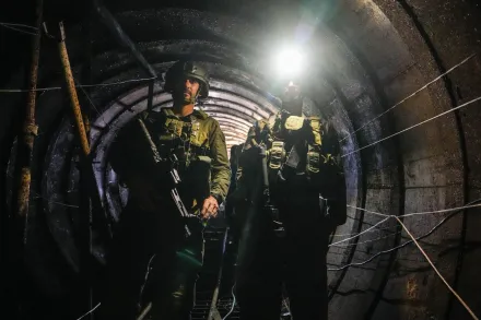 以巴開戰/以軍發現哈瑪斯大型隧道　配備軌道和電力規模驚人