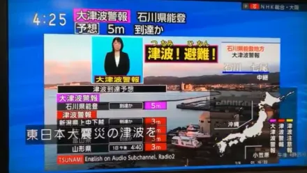 日本7.6強震...NHK女主播狂吼「快逃別忘記311」！　驚人經歷遭起底