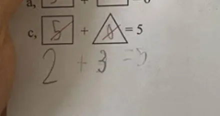「5+0=5」被打X？家長質疑孩子數學被改錯　網友給出專業解答