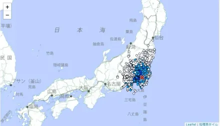 快訊/日本又地震！東京灣規模4.8強震　最大震度4級
