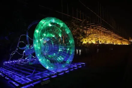 安平燈會2/3啟燈　璀璨燈海+無人機煙火秀超壯麗