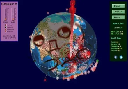 台灣領先全球！地震3D圖「衝上天際」　鄉民笑翻：在幫你蓋101