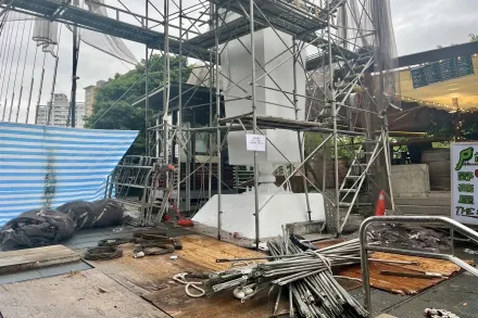 快訊/碧潭風景區吊橋維護工程出事　工人從6樓高摔死