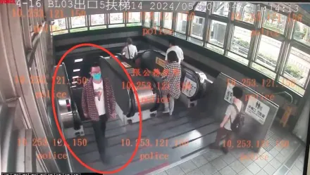 快訊/民眾目擊殺人未遂犯現身林口　進出新埔捷運站最新畫面曝光