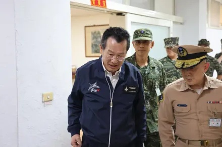 國防部長顧立雄視導海空軍司令部　轉達賴清德一段話