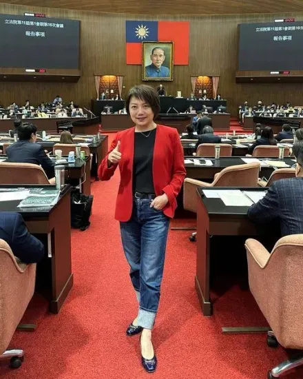 范雲不甩韓國瑜穿牛仔褲出席院會　黃揚明翻出她參加520國宴照片：雙標