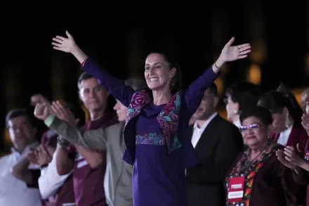 墨西哥首位女總統！61歲諾貝爾和平獎小組成員　獲壓倒性勝利
