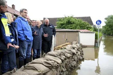影/德國洪水釀5死　多瑙河水位暴漲數千人被疏散