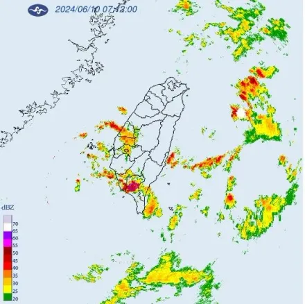 快訊/國家警報響了！大雷雨襲「1地」　7縣市豪大雨特報