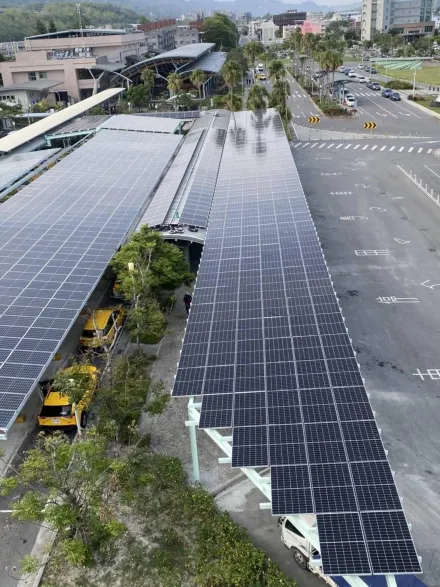 台鐵台東站蓋「太陽光電棚架」賣電賺千萬　可供410戶1年使用量
