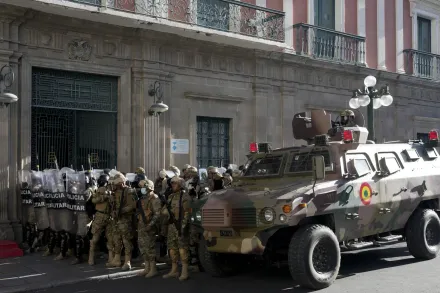 企圖發動政變！玻利維亞軍人包圍政府總部　總統籲民眾動員對抗