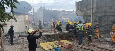 菲律賓煙火倉庫爆炸釀5死38傷　現場炸出20公尺深大洞