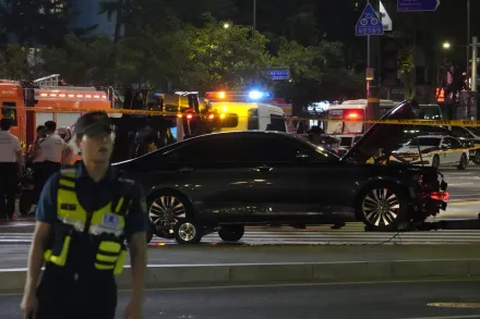 南韓汽車暴衝釀9死4傷...肇事駕駛稱車輛突然加速　4銀行同事慶升官卻遇死劫