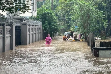 緬甸北部大雨釀洪災！數千人受困、電力電話線中斷