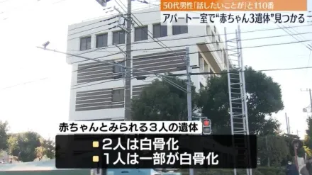 快訊/離奇命案！日男打110要警察「過來一下」　警到場赫見住處藏有三具嬰屍