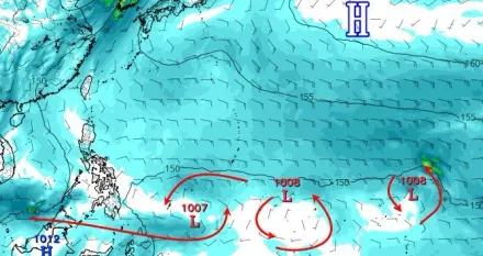 颱風季要開始了？氣象粉專估7/13熱帶擾動蠢蠢欲動　「追風」有望