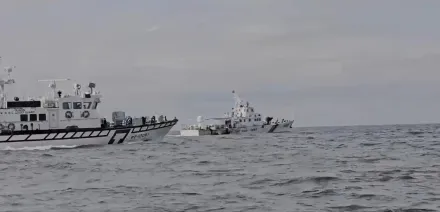 本月首度　大陸海警船編隊侵入金門水域