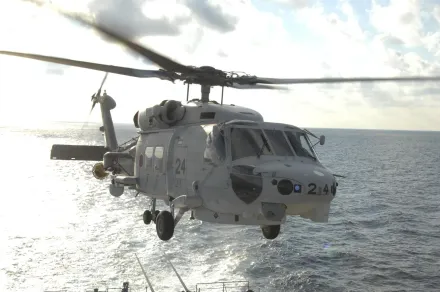日2海鷹直升機「相撞墜毀」釀8死　3個月後在5500米深水下發現殘骸