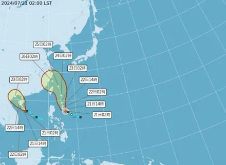 美國模式倒戈！「凱米颱風」最新路徑出爐　登陸暴風圈恐掃過北台陸地