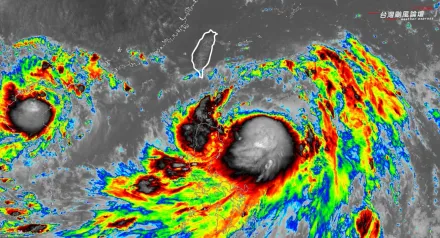 中颱凱米「吃很好」持續茁壯　恐提前接觸陸地、猛雨狂炸2天半