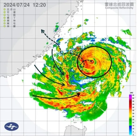 凱米颱風已到家門口！吳聖宇提醒3件事　示警：3地風雨會明顯增強