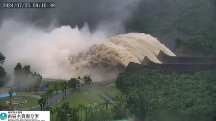 凱米颱風雨量太驚人！全台「水庫大進帳」4水庫被灌到飽