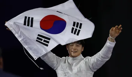 南韓又破防了！被改國名、國旗失焦...巴黎奧運社群誤植金牌擊劍選手姓名