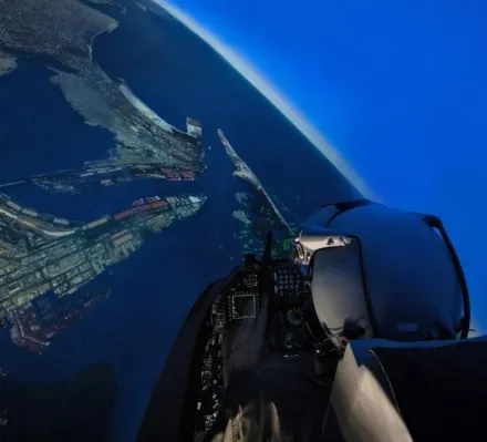 因應F-16C/D Block 70型戰機成軍　空軍採購新型飛行模擬器